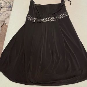 White House Black Market strapless mini dress